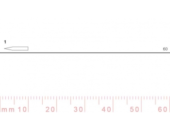 1/60-1/60, Pfeil, Gubia Recta corte 1, 60mm, doble bisel, plana-1.