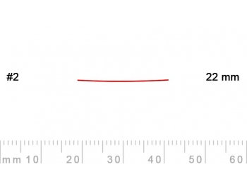 2/22-2/22, Pfeil, Gubia Recta corte 2, 22mm, semiplana-1.