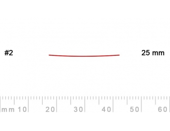 2/25-2/25, Pfeil, Gubia Recta corte 2, 25mm, semiplana-1.