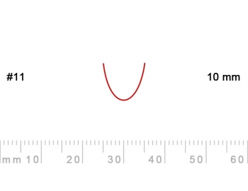 11/10-11/10, Pfeil, Gubia Recta corte 11, 10mm, cañón-1.