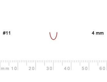 11/4-11/4, Pfeil, Gubia Recta corte 11, 4mm, cañón-1.