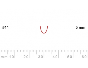 11/5-11/5, Pfeil, Gubia Recta corte 11, 5mm, cañón-1.