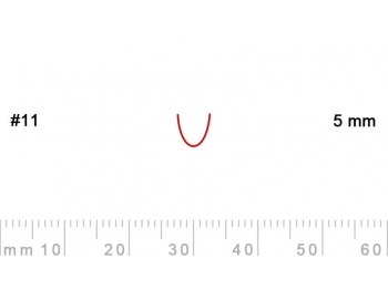 11/5-11/5, Pfeil, Gubia Recta corte 11, 5mm, cañón-1.