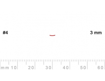 4/3-4/3, Pfeil, Gubia Recta corte 4, 3mm, semiplana-1.