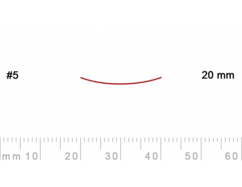 5/20-5/20, Pfeil, Gubia Recta corte 5, 20mm, semiplana-1.