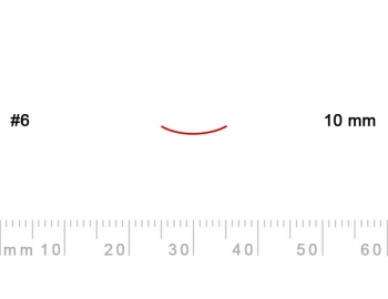 6/10-6/10, Pfeil, Gubia Recta corte 6, 10mm, semicurvada-1.