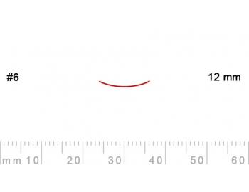6/12-6/12, Pfeil, Gubia Recta corte 6, 12mm, semicurvada-1.