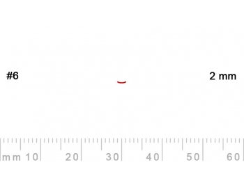 6/2-6/2, Pfeil, Gubia Recta corte 6, 2mm, semicurvada-1.