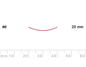 6/20-6/20, Pfeil, Gubia Recta corte 6, 20mm, semicurvada-1.