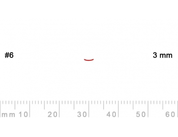 6/3-6/3, Pfeil, Gubia Recta corte 6, 3mm, semicurvada-1.