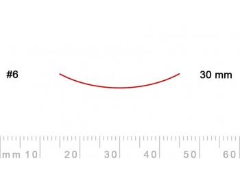 6/30-6/30, Pfeil, Gubia Recta corte 6, 30mm, semicurvada-1.
