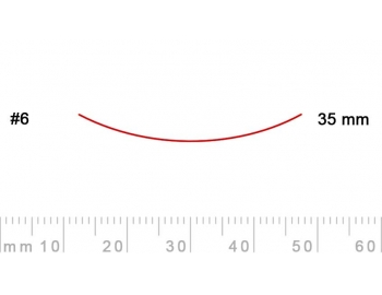 6/35-6/35, Pfeil, Gubia Recta corte 6, 35mm, semicurvada-1.