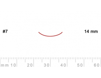 7/14-7/14, Pfeil, Gubia Recta corte 7, 14mm, curvada-1.