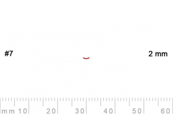 7/2-7/2, Pfeil, Gubia Recta corte 7, 2mm, curvada-1.