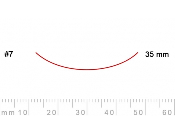 7/35-7/35, Pfeil, Gubia Recta corte 7, 35mm, curvada-1.