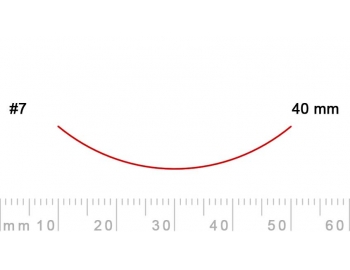 7/40-7/40, Pfeil, Gubia Recta corte 7, 40mm, curvada-1.