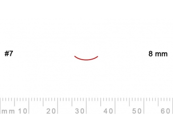 7/8-7/8, Pfeil, Gubia Recta corte 7, 8mm, curvada-1.