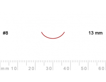 8/13-8/13, Pfeil, Gubia Recta corte 8, 13mm, curvada-1.