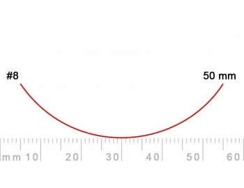 8/50-8/50, Pfeil, Gubia Recta corte 8, 50mm, curvada-1.