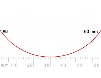 8/60-8/60, Pfeil, Gubia Recta corte 8, 60mm, curvada-1.