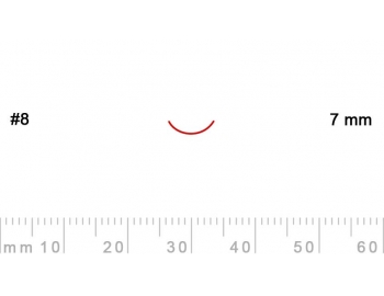 8/7-8/7, Pfeil, Gubia Recta corte 8, 7mm, curvada-1.