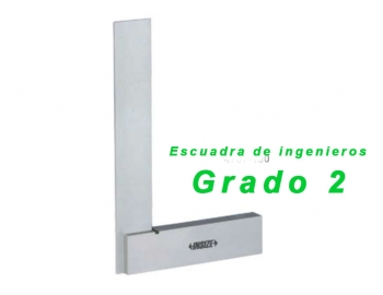 4707-150-Escuadra de ingenieros pelo con tope 150x100mm grado 2, INSIZE 4707-150-1.