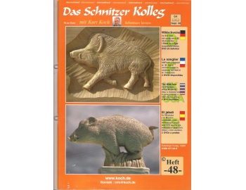 Koch_48-Revista KOCH 48 Aprende como esculpir o tallar animal chancho salvaje-1.