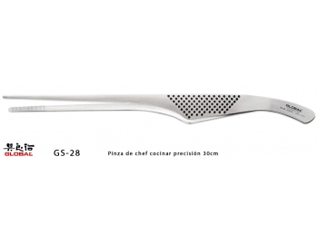 GS-28-Pinza de chef cocinar precisión 30cm Global GS-28-1.