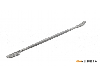 L150-1-15-Escofina de codillo 1 cuchara y cuchillo 150mm pique 15 Liogier L150-1-15-1.
