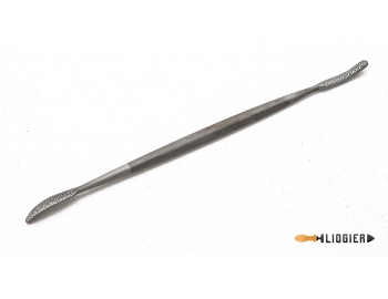 L150-4-15-Escofina de codillo 4 hoja de laurel y pulgar 150mm pique 15 Liogier L150-4-15-1.