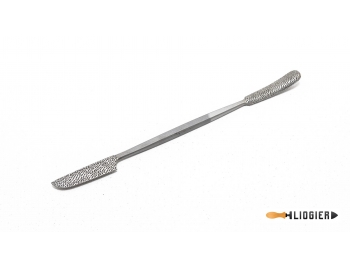 L175-1-13-Escofina de codillo 1 cuchara y cuchillo 175mm pique 13 Liogier L175-1-13-1.