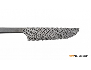 L175-1-13-Escofina de codillo 1 cuchara y cuchillo 175mm pique 13 Liogier L175-1-13-6.