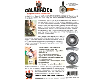 11024-Disco redondo para amoladora King Arthur's Tools Galahad CG 11024 -5.