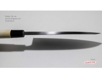 d18k3-Cuchillo Deba 18cm acero Kigami #3 Yoshihiro d18k3-4.