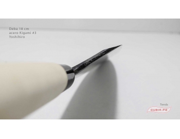 d18k3-Cuchillo Deba 18cm acero Kigami #3 Yoshihiro d18k3-5.