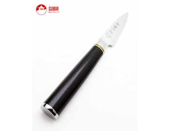 B1z-SG-Cuchillo de Pelar 9cm acero 10Cr+damasco martillado 67capas Ebano+Bronce B1z-SG-2.