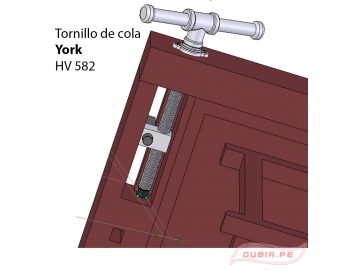 HV 582-Tornillo de cola banco ebanisteria York HV 582-4.