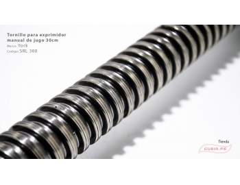 SRL 300-Tornillo para exprimidor manual de jugo 30cm York SRL 300-4.