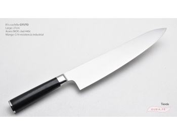 B1s-CS-27-Cuchillo Gyuto 27cm romano 440c acero B1s-CS-27-1.