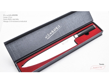 B1s-CS-27-Cuchillo Gyuto 27cm romano 440c acero B1s-CS-27-6.