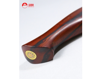 B30r-WY-Utilitario 15cm Damasco martillado+14Cr Palo Rosa B30r-WY-5.