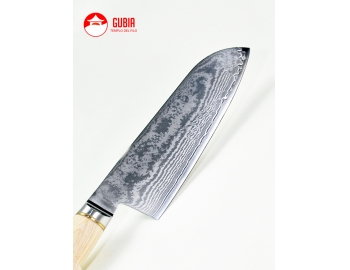 St18-406-Santoku 18cm S P R i N G 14Cr+Damasco St18-406-2.