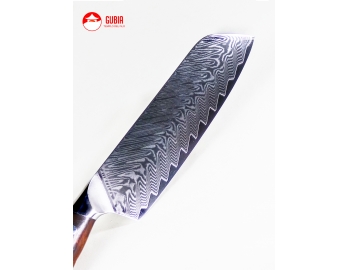 B27-RS-Santoku 18cm YI 10Cr+Damasco  B27-RS-3.