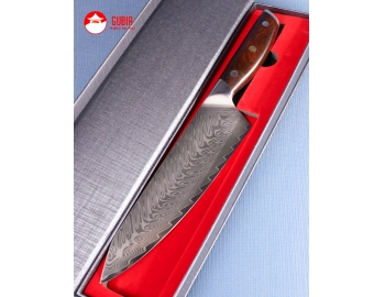 B27-CS-21-Bunka 20cm YI 10Cr+damasco  B27-CS-21-4.