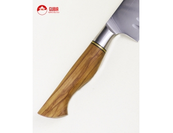 B30S-RS-Cuchillo Santoku 18cm Acero Sandvik 14C28N. Henzen B30S-RS-2.