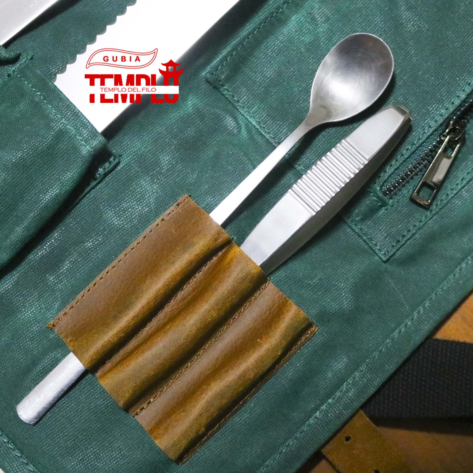 GUB0112-Verde maletin para cuchillos lona impermeable Karpatian GUB0112-max-6.