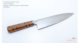 GUB0055-Cuchillo Gyuto 23cm acero Elmax Dohnal GUB0055.