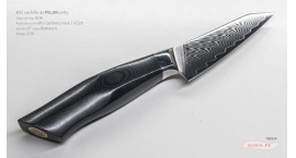 B32-SG-Cuchillo de pelar 9cm  acero 10Cr+damasco 67capas Feng 锋 B32-SG.