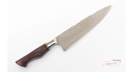 B30r-CS-21-Chef 21cm MASTER 14Cr+damasco RoseWoodB30r-CS-21.
