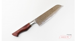 B30r-RS-Santoku 18cm MASTER 14Cr+damasco RoseWoodB30r-RS.